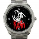 Korn Band Unique Logo Unisex Sport Metal Watch