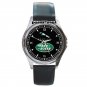 Jaguar Land Rover Unisex Round Silver Metal Watch