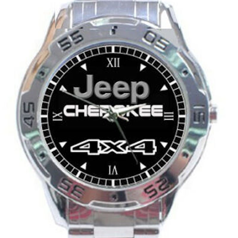New Jeep Cherokee 4X4 Unisex Stainless Steel Analogue Watch