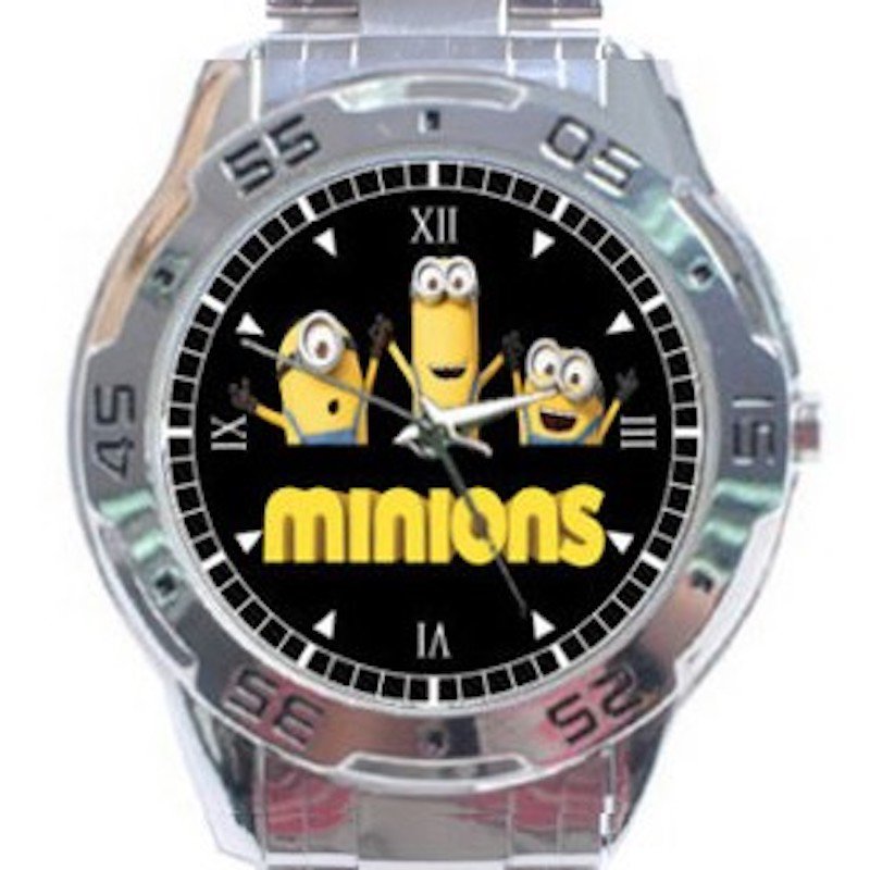 New Minions Despicable Me Unisex Stainless Steel Analogue Watch