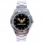 Classic Chrysler Imperial Crown Eagle Unisex Stainless Steel Analogue Watch