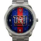 New York Giants Logo Unisex Sport Metal Watch