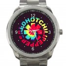 Red Hot Chili Peppers Colourful Logo Unisex Sport Metal Watch