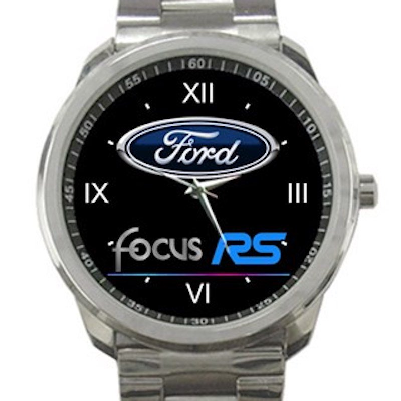 Ford Focus RS Logo Unisex Sport Metal Watch