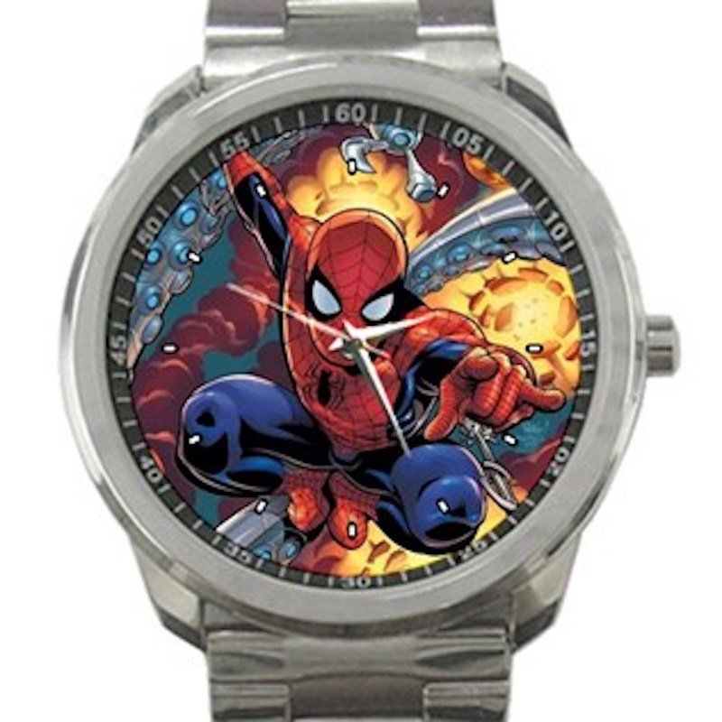 Generator Rex Vs Spider-Man Unisex Sport Metal Watch