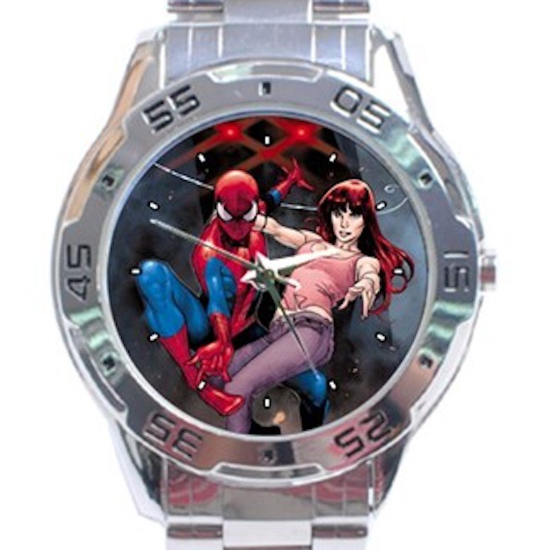 Spider-Man Comic #1 Unisex Stainless Steel Analogue Watch