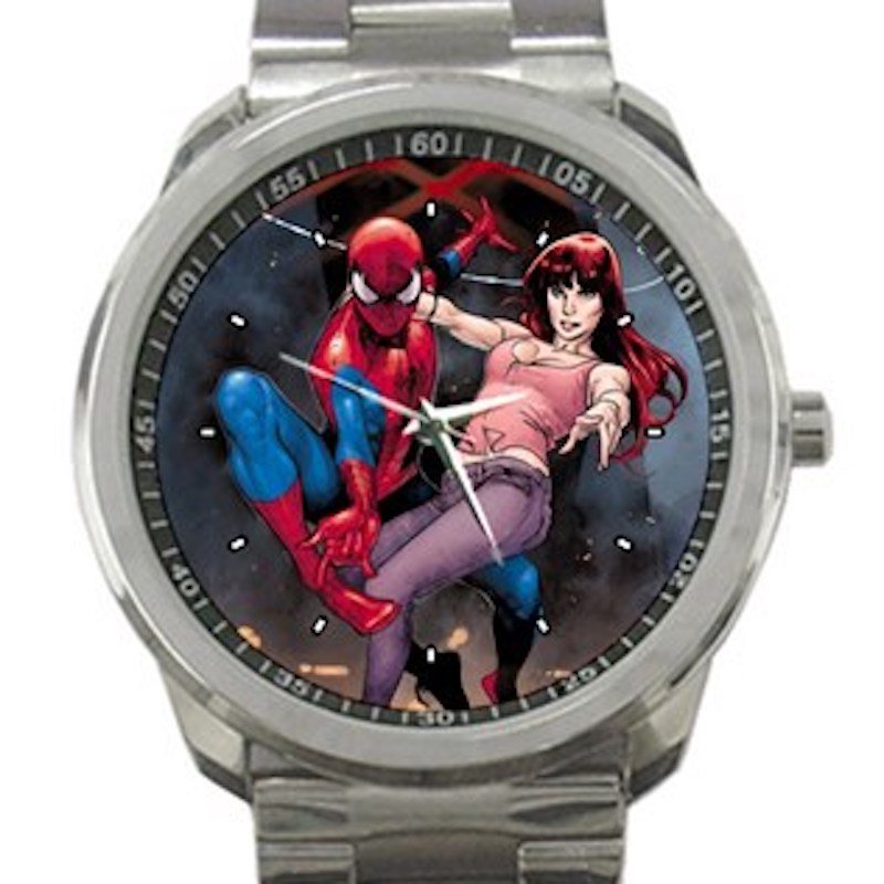 Spider-Man Comic #1  Unisex Sport Metal Watch