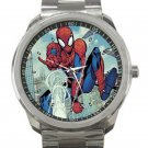 Spider-Man With Web Unisex Sport Metal Watch