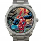 Spider-man & Alien Invasion Unisex Sport Metal Watch