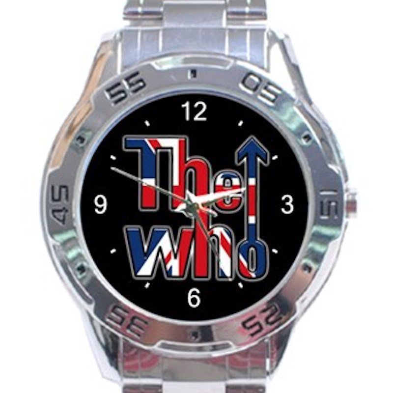 The Who Band Logo 2019 Unisex Stainless Steel Analogue Watch