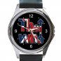 The Who Band Logo 2019 Unisex Round Silver Metal Watch