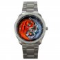Fiery Phoenix & Tiger Yin Yang Unisex Sport Metal Watch
