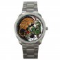 Tiger & Dragon Ancient Art Yin Yang Unisex Sport Metal Watch