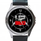 U2 360 Tour Nice Logo Unisex Round Silver Metal Watch