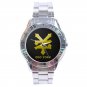 Zoo York Skateboard Gold Logo Unisex Stainless Steel Analogue Watch