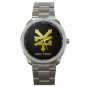 Zoo York Skateboard Gold Logo Unisex Sport Metal Watch