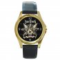 Zoo York Unbreakable Tattoo Unisex Round Gold Metal Watch
