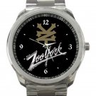Zoo York Silver & Gold Logo Unisex Sport Metal Watch