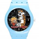 Calvin and Hobbes ICE Style Round TPU Medium Sports Watch-Blue