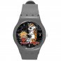 Calvin and Hobbes ICE Style Round TPU Medium Sports Watch-Grey