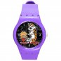 Calvin and Hobbes ICE Style Round TPU Medium Sports Watch-Purple