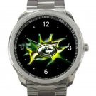 Green Bay Packers Logo Unisex Sport Metal Watch