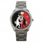 Spy Vs Spy Black & Red Design Unisex Sport Metal Watch