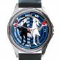 Spy Vs Spy Bomb & Dynamite Unisex Round Silver Metal Watch
