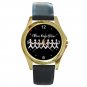 Three Days Grace Art Unisex Round Gold Metal Watch