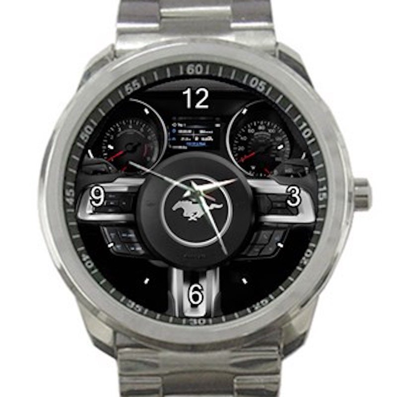 2018 Ford Mustang Sport Coupe Unisex Sport Metal Watch