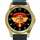 Hudson Hornet Piston Cup Unisex Round Gold Metal Watch