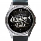 Hudson Hornet Champion For All Unisex Round Silver Metal Watch