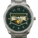 Green Bay Packers Hall Of Fame Unisex Sport Metal Watch