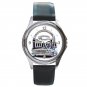 Chevrolet Impala Logo Unisex Round Silver Metal Watch