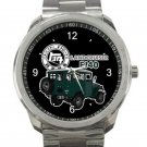 Green Toyota Landcruiser FJ40 With Vintage Retro Logo Unisex Sport Metal Watch