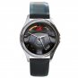 2008 Honda S2000 CR Prototype Steering Wheel Unisex Round Silver Metal Watch