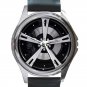 2009 AC Schnitzer BMW 7 Series F01 Wheel Unisex Round Silver Metal Watch