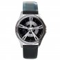 2009 AC Schnitzer BMW 7 Series F01 Wheel Unisex Round Silver Metal Watch