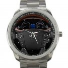 2009 Hyundai Genesis Sedan Steering Wheel Unisex Sport Metal Watch