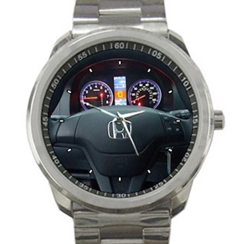 2011 Honda Cr-V AWD LX Steering Wheel Unisex Sport Metal Watch