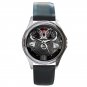 2013 Nissan JUKE Steering Wheel Unisex Round Silver Metal Watch