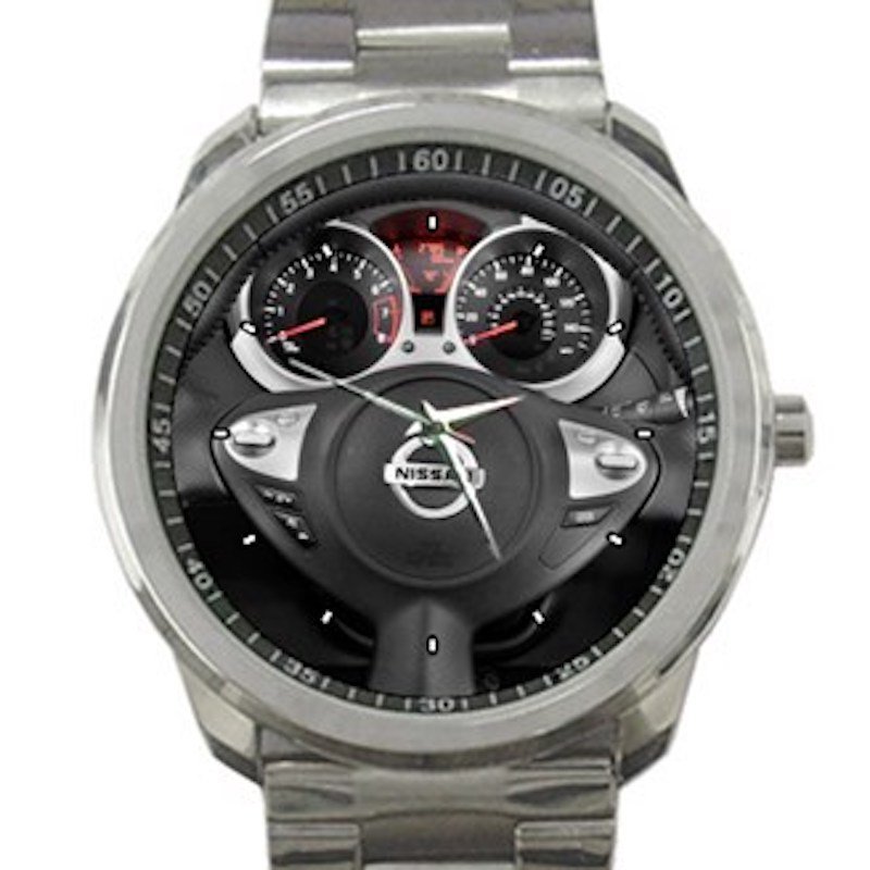 2013 Nissan JUKE Steering Wheel Unisex Sport Metal Watch