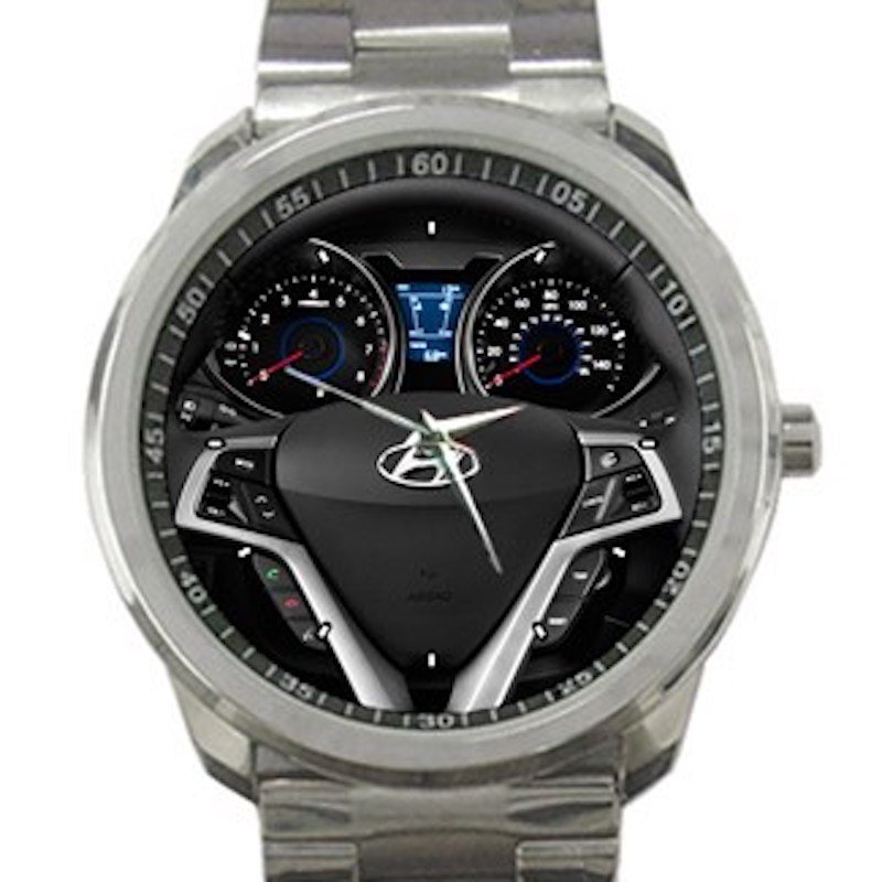 2013 Nissan JUKE Steering Wheel Unisex Sport Metal Watch