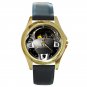 Renault Megane RS Cup 250 Steering Wheel Unisex Round Gold Metal Watch
