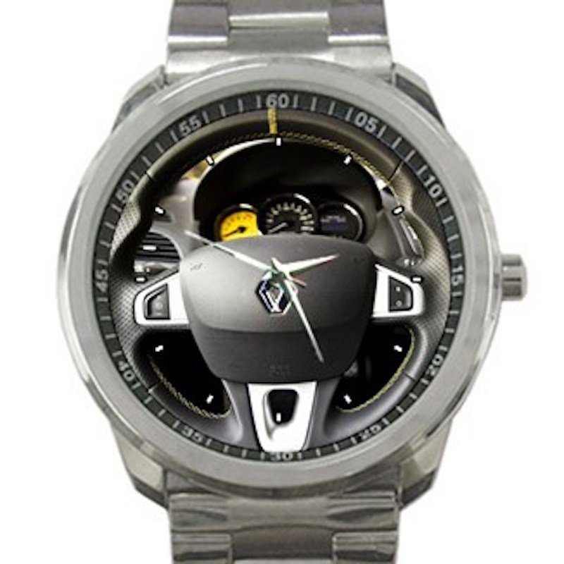 Renault Megane RS Cup 250 Steering Wheel Unisex Sport Metal Watch