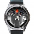 Nissan X-Trail Steering Wheel Unisex Round Metal Watch