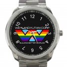 LGBT Happy Pride Weylan-Yutani Corps Logo Unisex Sport Metal Watch