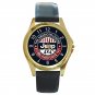 The American Legend Jeep 4x4 Unisex Round Gold Metal Watch