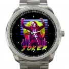 New Joker Art Joaquin Phoenix Unisex Sport Metal Watch