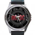 AC DC Black Ice Unisex Round Metal Watch